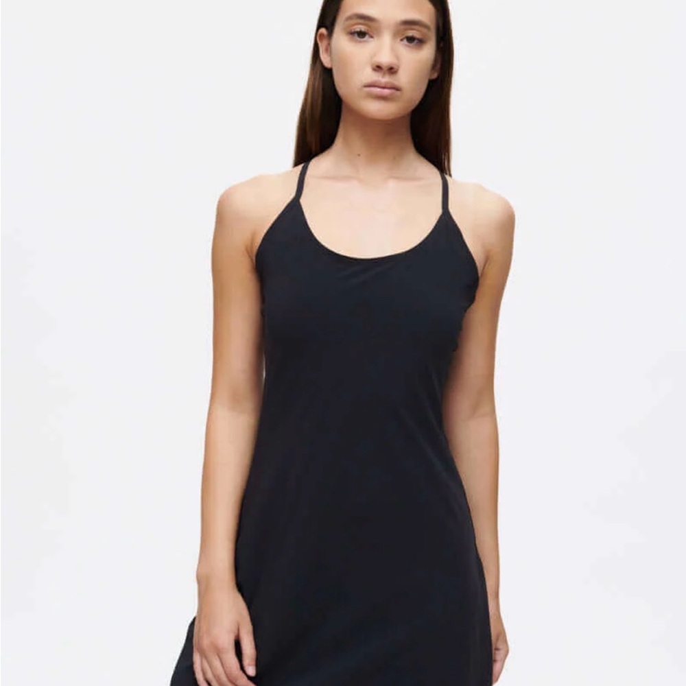 Outdoor Voices Black Tennis Dress